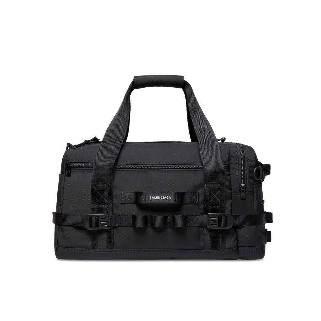 Balenciaga Men's Solid Color Adjustable Removable Simple Nylon Fabric Handle Shoulder Travel Bag Bags #75673