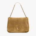 Saint Laurent Jamie 4.3 Women's Solid Color Logo Chain Suede Handbag Shoulder Bag Crossbody Bag Bags #78112
