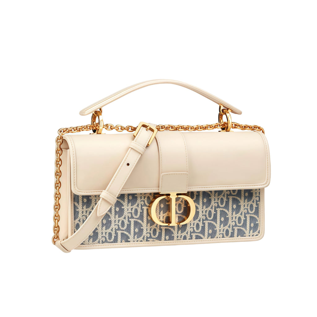 Dior Dior 3D Montaigne Top Handle Women's Chain Handbags Solid Color Jacquard Shoulder Bags Tote Bags Bag #76878