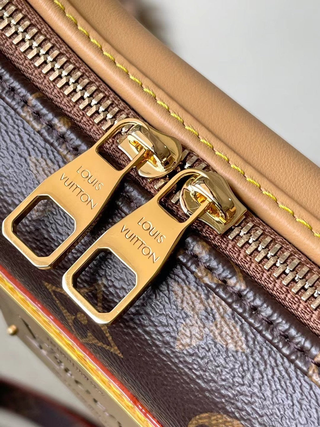 Louis Vuitton Women's BONE Mini Handbag Adjustable Detachable Shoulder Strap Logo Solid Color Leather Crossbody Bag Bags M12615 #81164