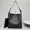 THE ROW Women's Fashion Solid Color Tote Leather Bucket Bag Bags Casual Handbag #75348