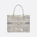 Dior Book Tote Women's Pattern Printed Embroidered Letter Printed Tweed Canvas Tote Bag Bags (please Contact Customer Service For Colour Selection Before Purchase) #76615