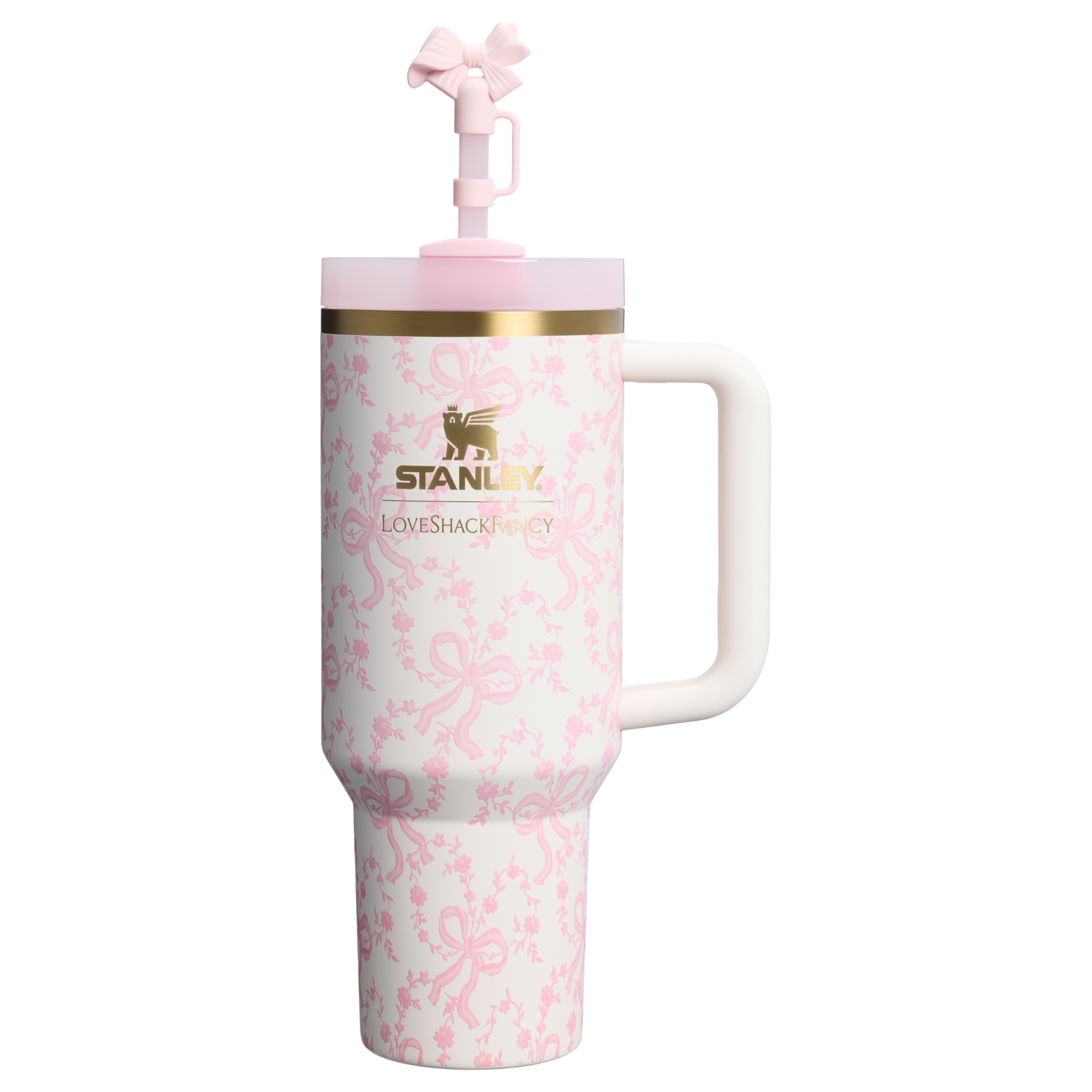 Stanley 1913 x LoveShackFancy Holiday Quencher® H2.0  FlowState™ Tumbler | 40 OZ