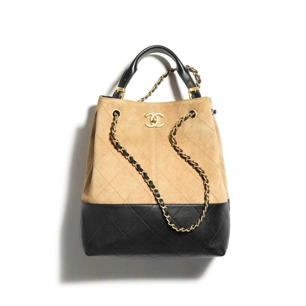 Chanel Women's Multicolored Chain Shoulder Strap Suede And Leather Shoulder Bag Handbag Bags #77468