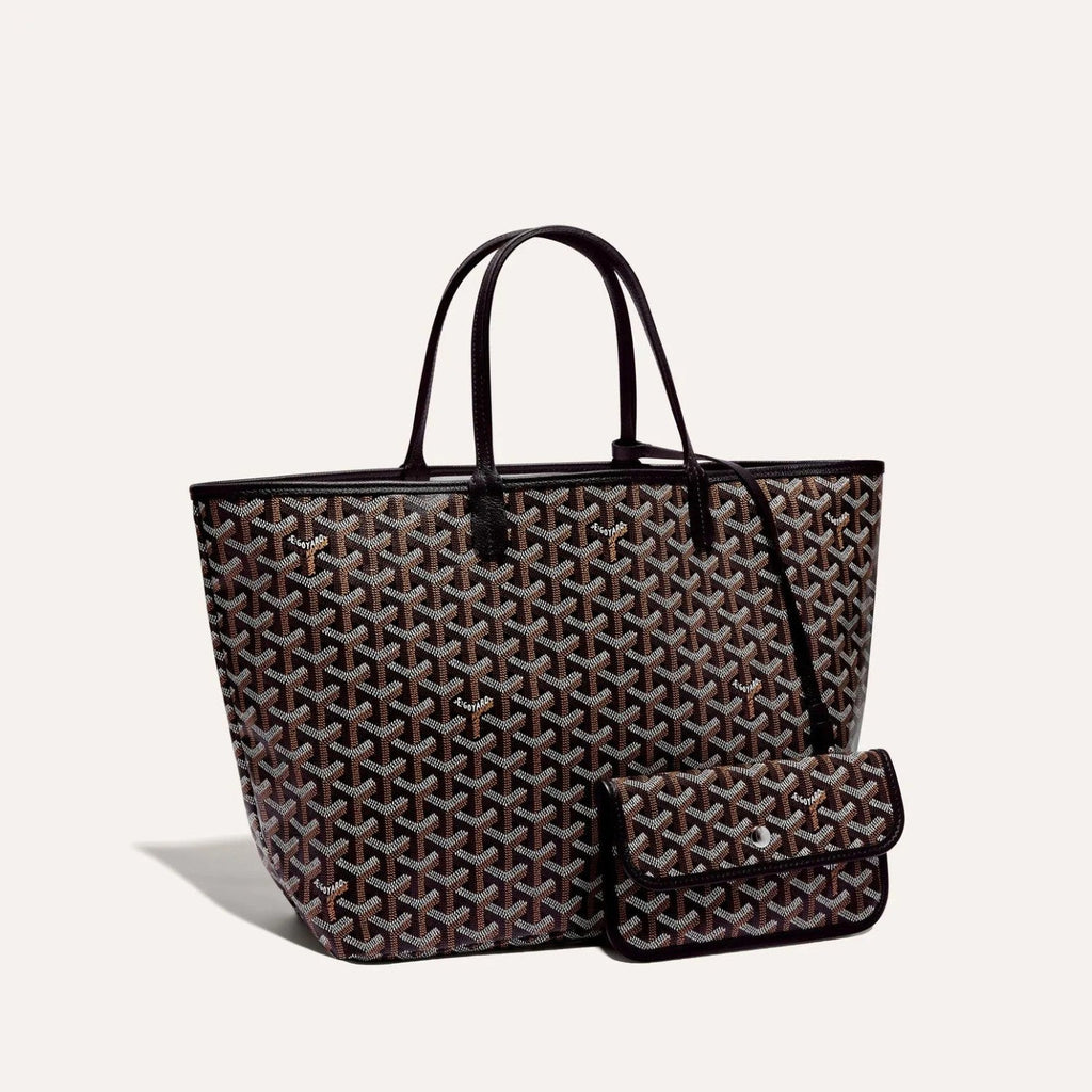 GOYARD Men's Women Saint Louis Handbag Y Full Print Casual Mother Bag Leather Shoulder Bag Tote Bags #77386