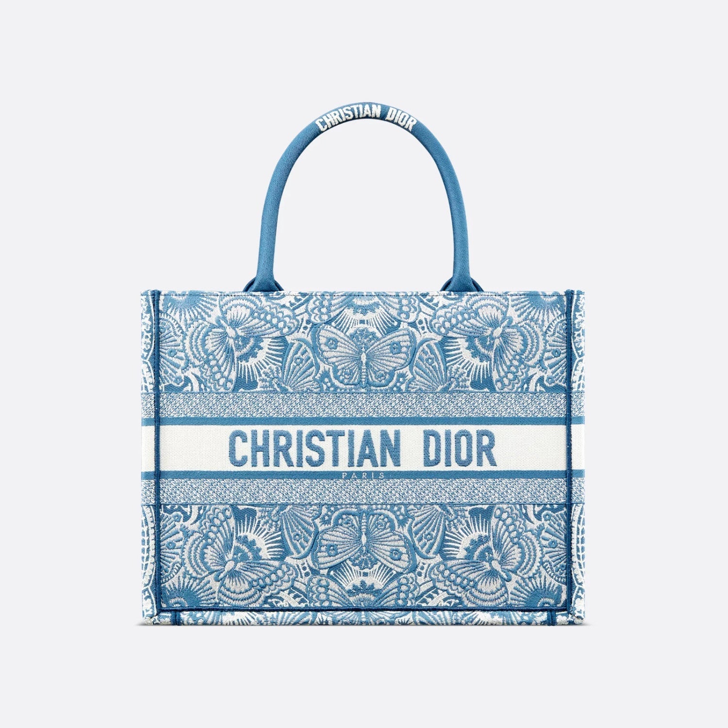 Dior Book Tote Women's Pattern Printed Embroidered Letter Printed Tweed Canvas Tote Bag Bags (please Contact Customer Service For Colour Selection Before Purchase) #76615